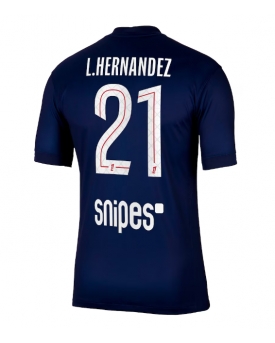Billige Fotballdrakt Paris Saint-Germain Lucas Hernandez #21 Replika Hjemmedrakt 2025-26 Kortermet Billige Fotballdrakt Paris Saint-Germain Lucas Hernandez #21 Replika Hjemmedrakt 2025-26 Kortermet